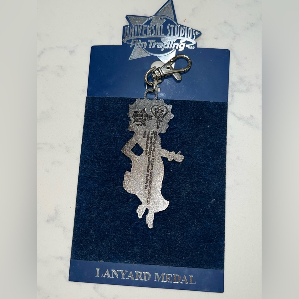 Universal Studios Betty Boop Red Lanyard Medal - Picture 5 of 5